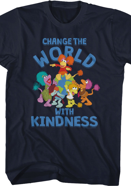 Change The World With Kindness Fraggle Rock T-Shirt - main product image
