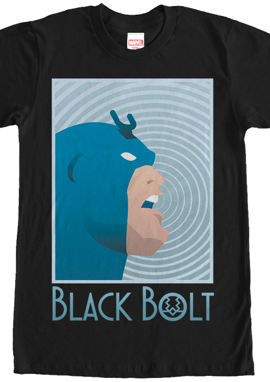 Channeling Powers Black Bolt T-Shirt - main product image