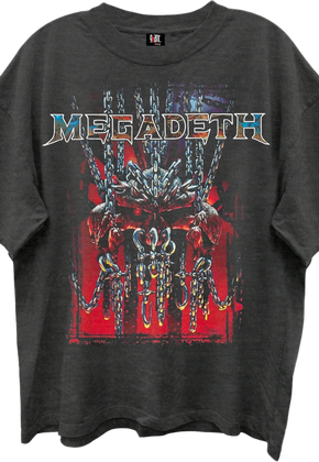 Chaos Chains Megadeth Oversized T-Shirt