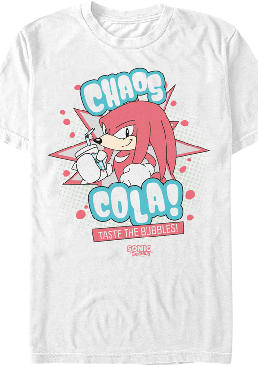 Chaos Cola Sonic The Hedgehog T-Shirt - main product image