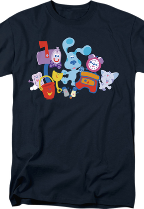Character Collage Blue's Clues T-Shirt