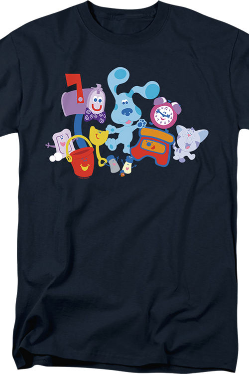 Character Collage Blue's Clues T-Shirt - main product image