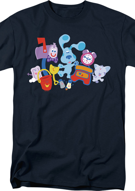 Character Collage Blue's Clues T-Shirt - main product image