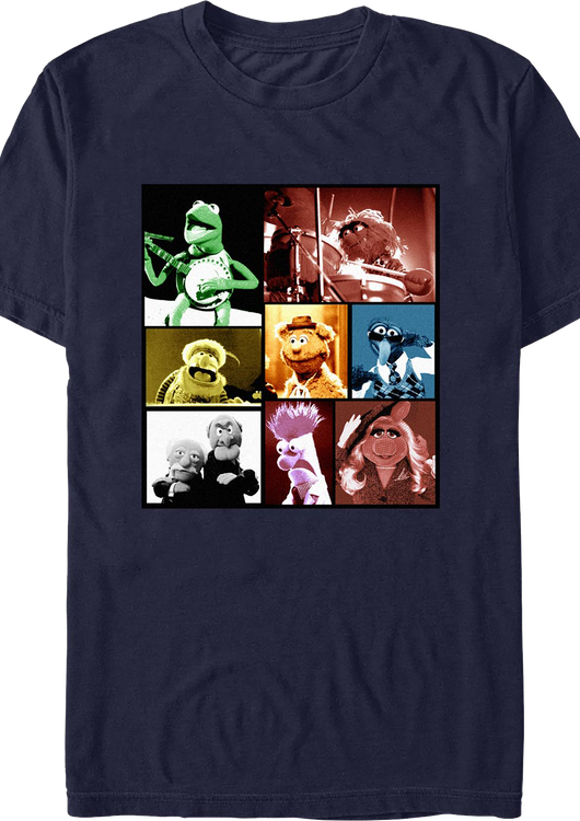 Character Collage Box Muppets T-Shirt - main product image