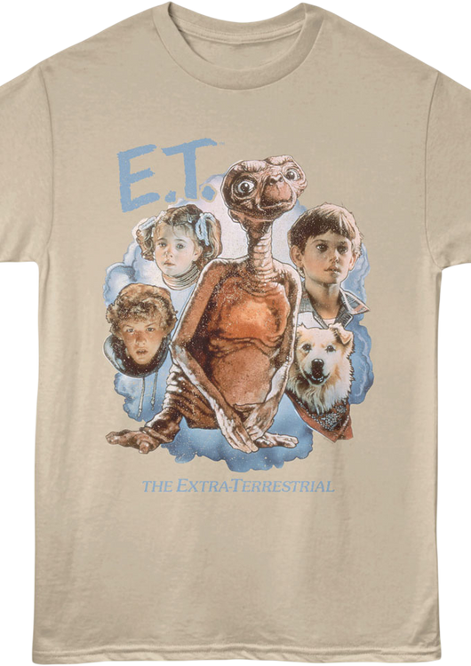 Character Collage E.T. The Extra-Terrestrial T-Shirt - main product image