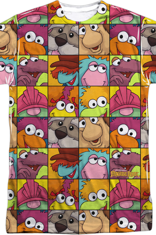 Character Faces Fraggle Rock T-Shirtmain product image