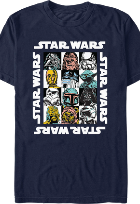 Character Grid Star Wars T-Shirt