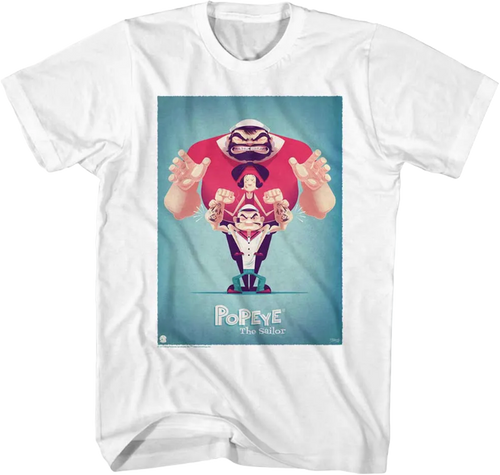 Bluto Olive Oyl Popeye T-Shirtmain product image