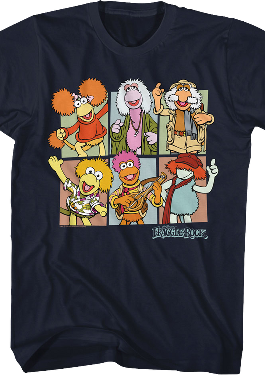 Character Panels Fraggle Rock T-Shirt - main product image