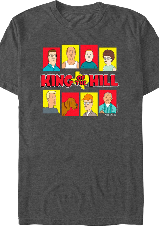 Character Panels King of the Hill T-Shirt - main product image