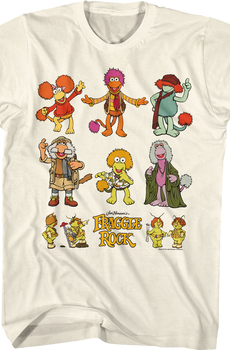 Character Poses Fraggle Rock T-Shirt