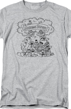 Character Sketches Sesame Street T-Shirt
