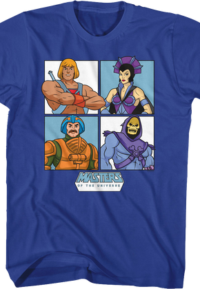 Character Squares Masters of the Universe T-Shirt
