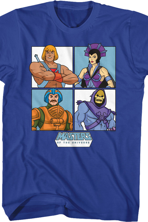 Character Squares Masters of the Universe T-Shirtmain product image