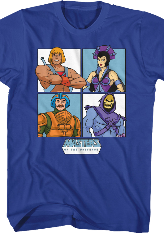 Character Squares Masters of the Universe T-Shirt - main product image