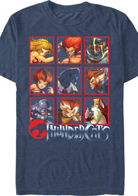 Character Squares ThunderCats T-Shirt - main product image