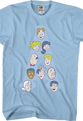 Characters Archie Comics T-Shirt
