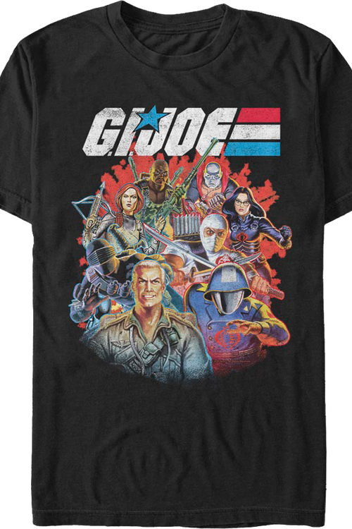 Characters Collage GI Joe T-Shirtmain product image