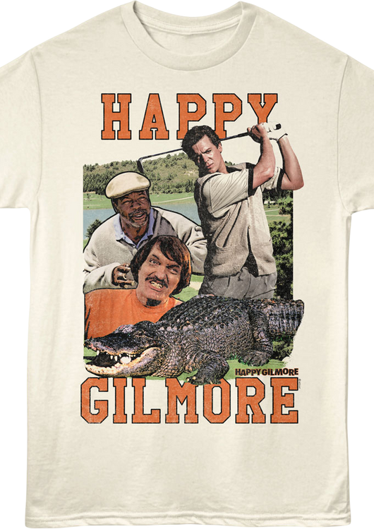 Characters Collage Happy Gilmore T-Shirt - main product image