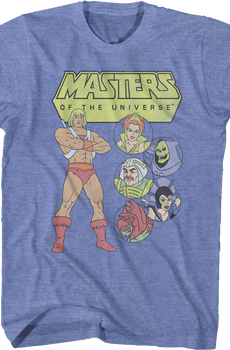Characters Collage Masters of the Universe T-Shirt