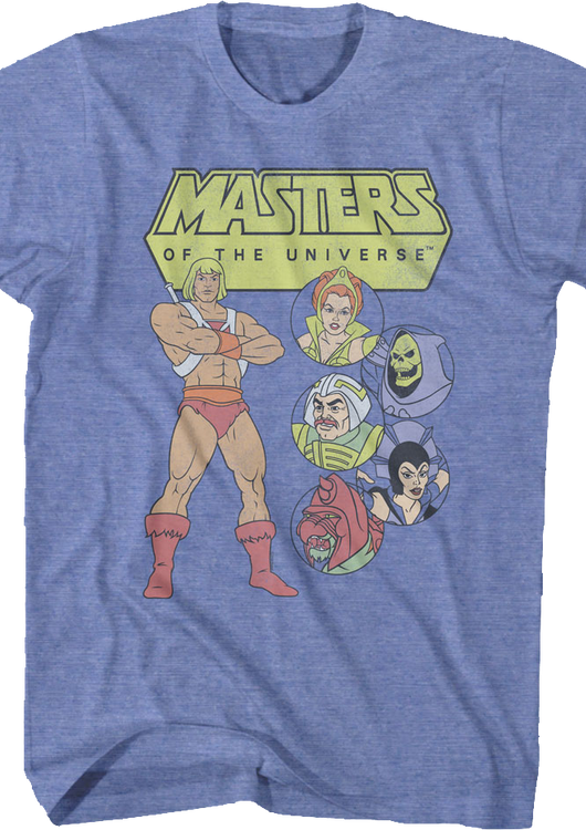 Characters Collage Masters of the Universe T-Shirt - main product image