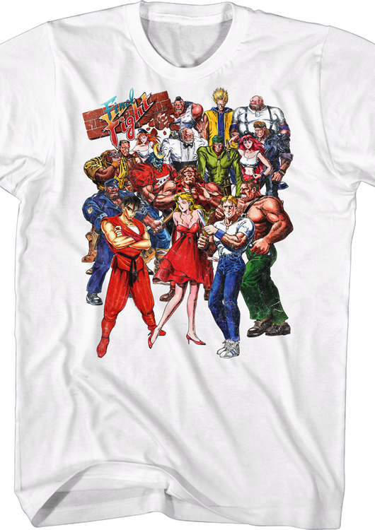 Characters Final Fight T-Shirt - main product image