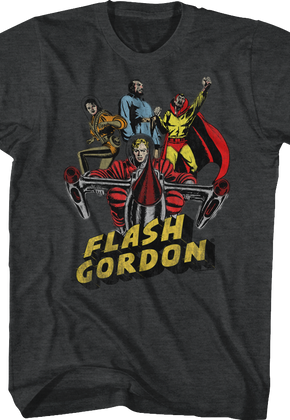 Characters Flash Gordon T-Shirt