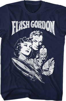 Characters Flash Gordon T-Shirt