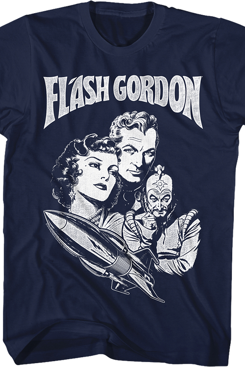 Characters Rocket Flash Gordon T-Shirtmain product image