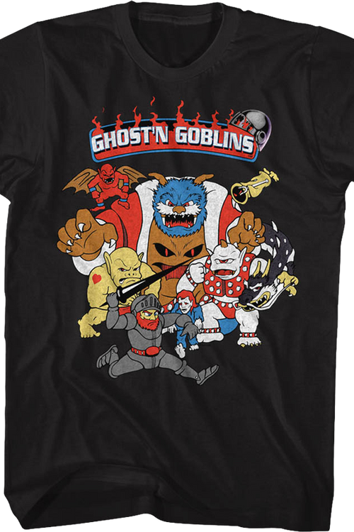 Arcade Flyer Ghosts 'N Goblins T-Shirtmain product image