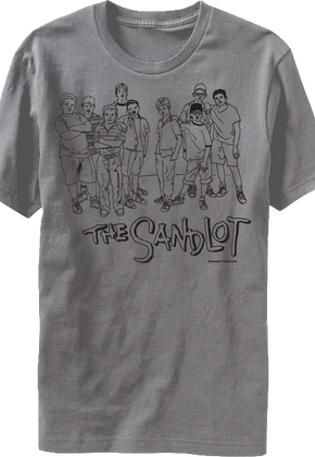 Characters Sketch Sandlot T-Shirt