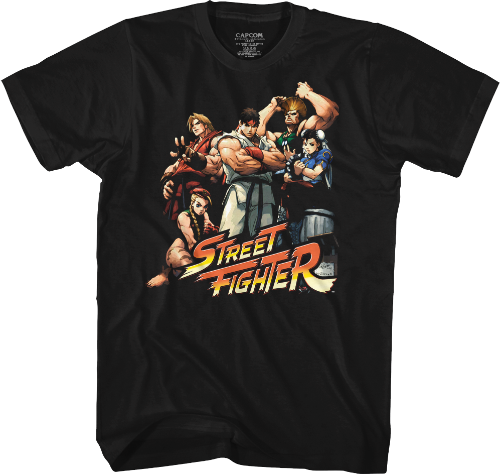Characters Street Fighter T-Shirt