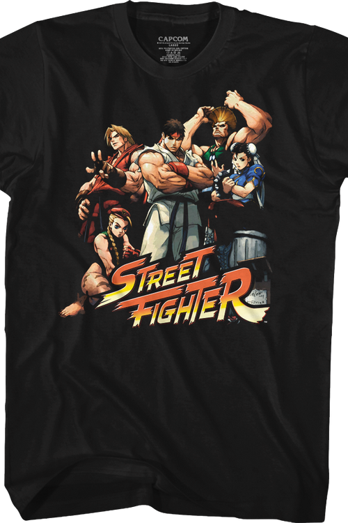 Characters Street Fighter T-Shirtmain product image