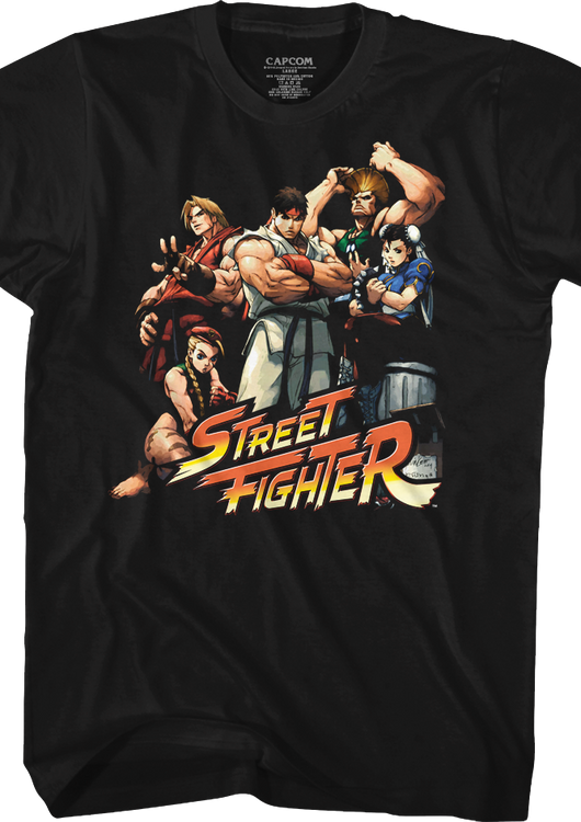 Characters Street Fighter T-Shirt - main product image