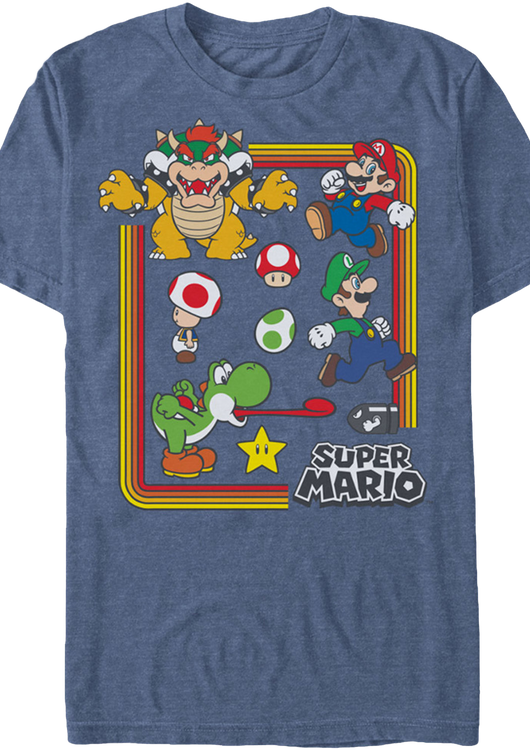 Characters Super Mario Bros. T-Shirt - main product image