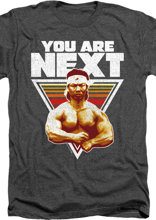 Charcoal Heather You Are Next Bloodsport T-Shirt - main product image