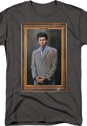 Charcoal Kramer Painting Seinfeld T-Shirt