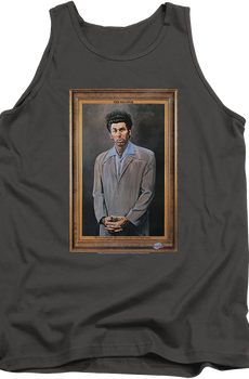 Charcoal Kramer Painting Seinfeld Tank Top