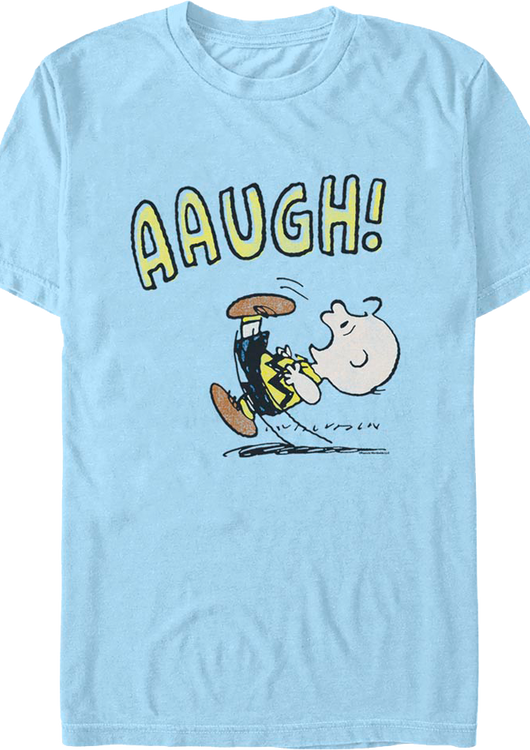 Charlie Brown Football Fail Peanuts T-Shirt - main product image