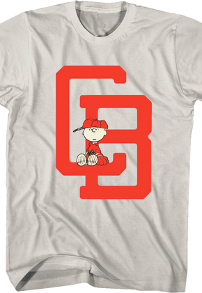 Charlie Brown Varsity Logo Peanuts T-Shirt