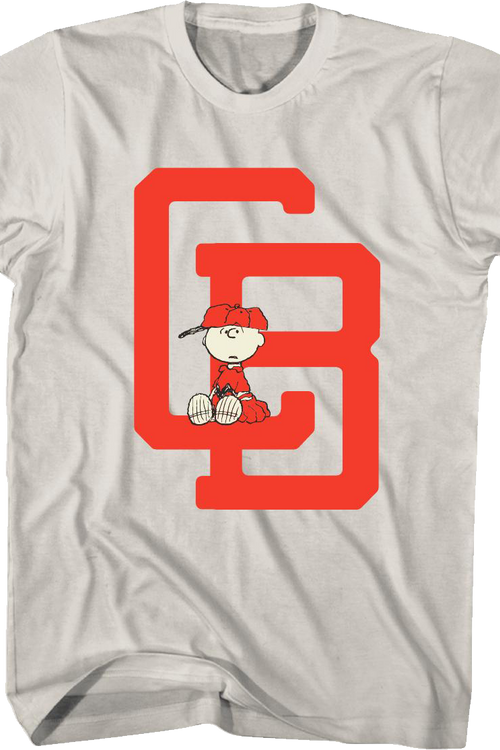 Charlie Brown Varsity Logo Peanuts T-Shirtmain product image
