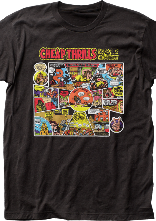 Cheap Thrills Big Brother and the Holding Company T-Shirt - main product image