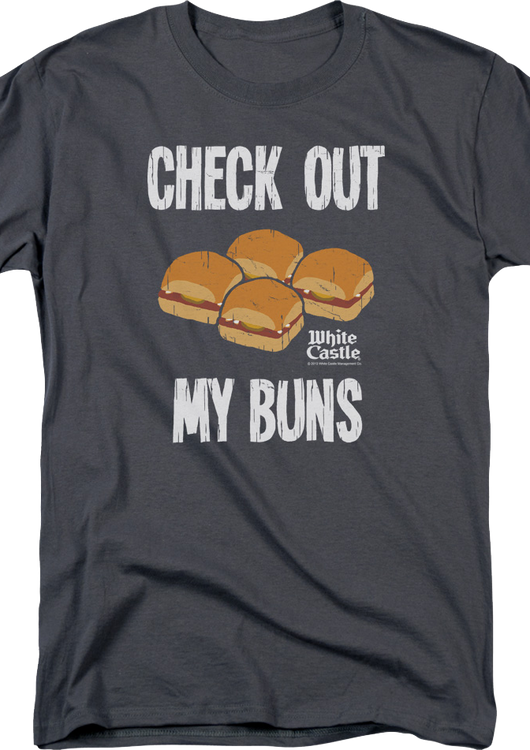 Check Out My Buns White Castle T-Shirt - main product image