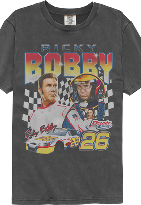 Checkered Flag Collage Talladega Nights Comfort Colors Brand T-Shirt