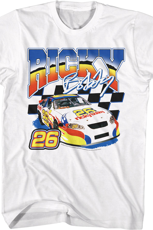 Checkered Flag Talladega Nights The Ballad Of Ricky Bobby T-Shirtmain product image