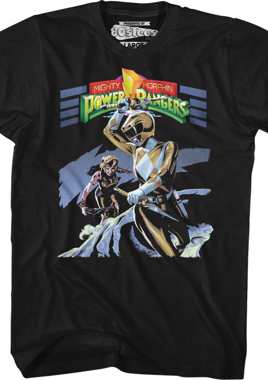 Chee Battle Mighty Morphin Power Rangers T-Shirt - main product image