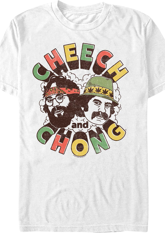 Retro Cheech And Chong T-Shirt - main product image