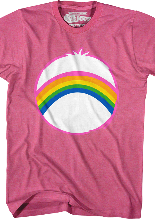 Cheer Bear Belly Badge Care Bears T-Shirt - main product image