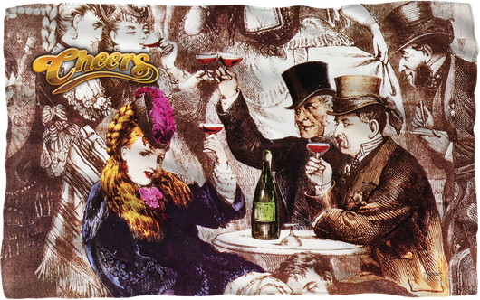 Cheers 36 x 58 Fleece Blanket - main product image