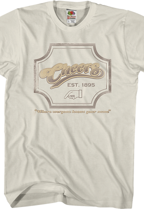 Cheers TV Show Logo T-Shirt
